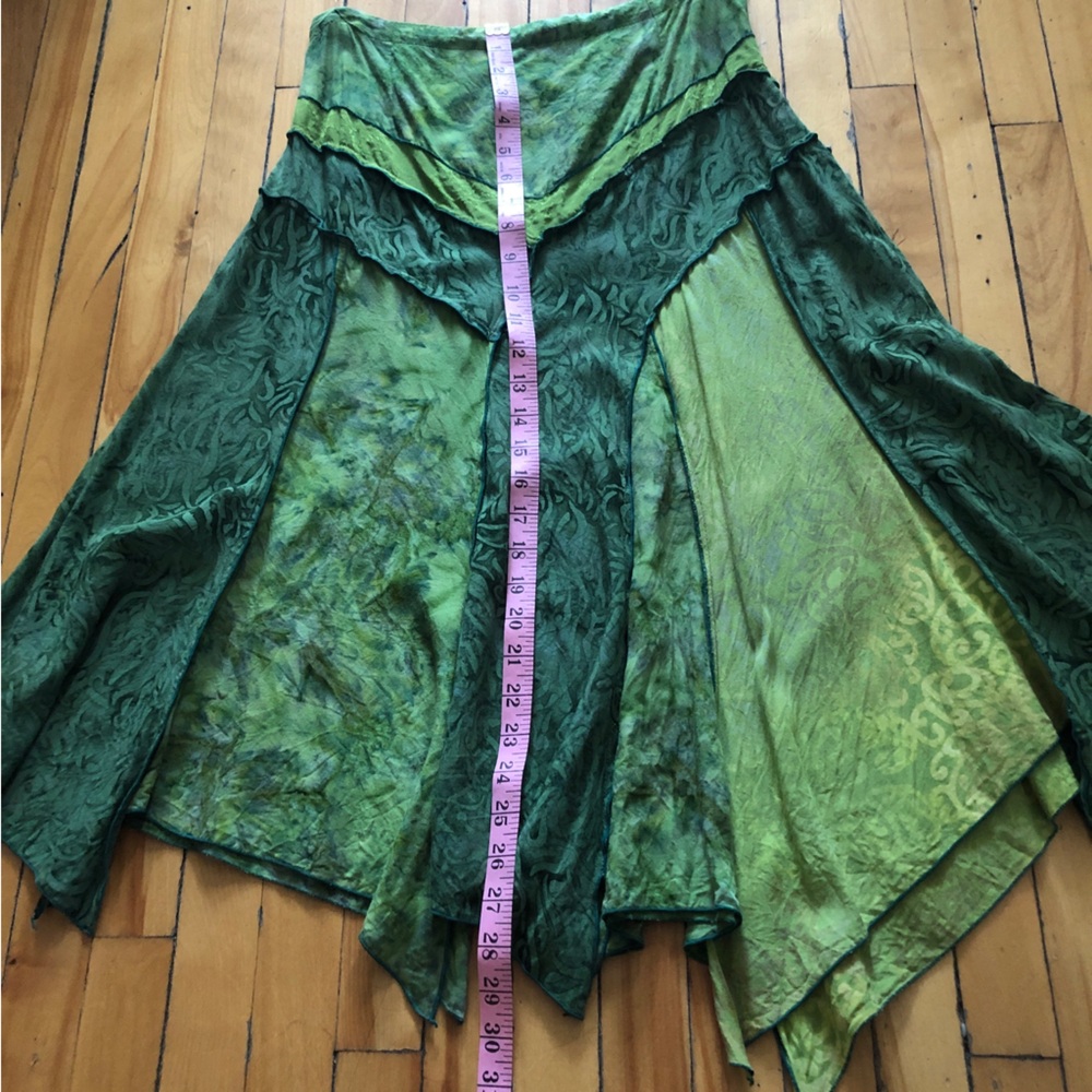 Y2K Vintage Equinoxe Pixie Point Fairycore Hippy Patchwork Bohemian Skirt - Picture 8 of 9
